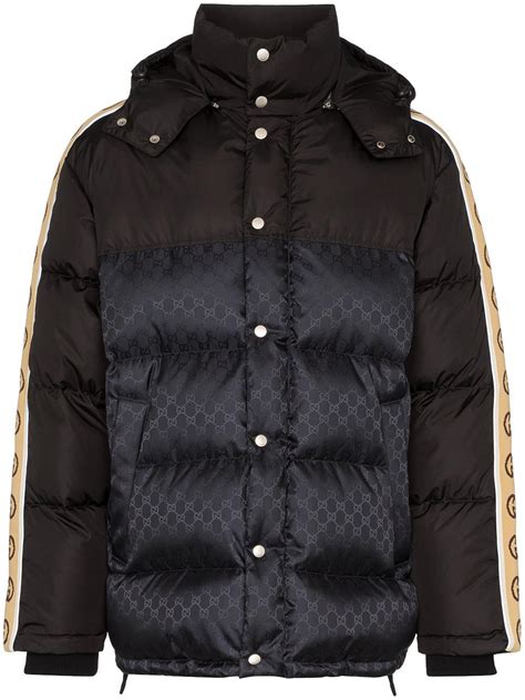 gucci windbreaker jacket mens|gucci black puffer jacket.